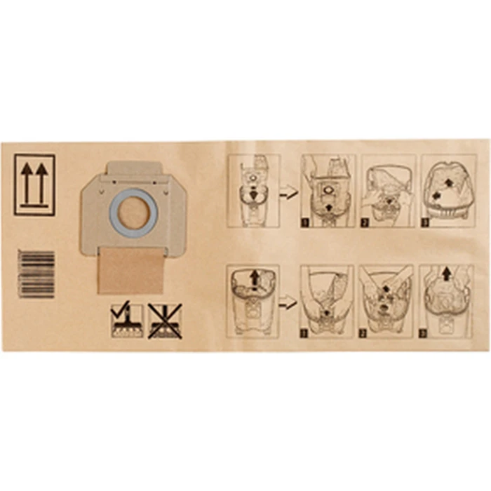 Makita P-72899 Σακούλες Σκούπας 5 τεμ. Συμβατές με Makita VC3011L
