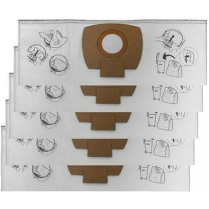 Makita P-72899 Σακούλες Σκούπας 5 τεμ. Συμβατές με Makita VC3011L