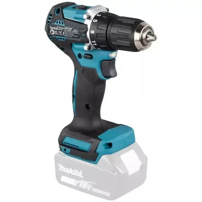 Makita Δραπανοκατσάβιδο Μπαταρίας Solo Brushless 18V DDF487Z
