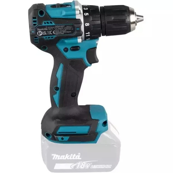 Makita Δραπανοκατσάβιδο Μπαταρίας Solo Brushless 18V DDF487Z