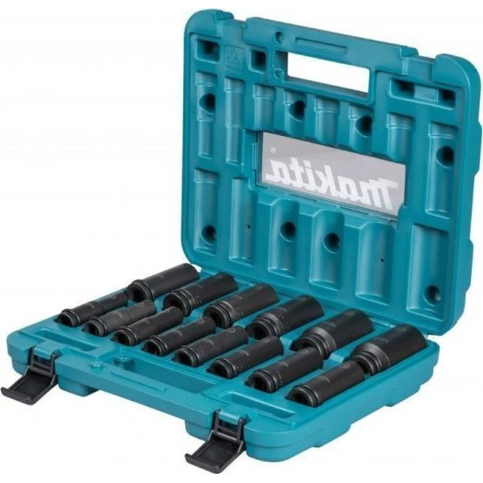 Makita 1/2" Drive Socket Set - 10 pcs