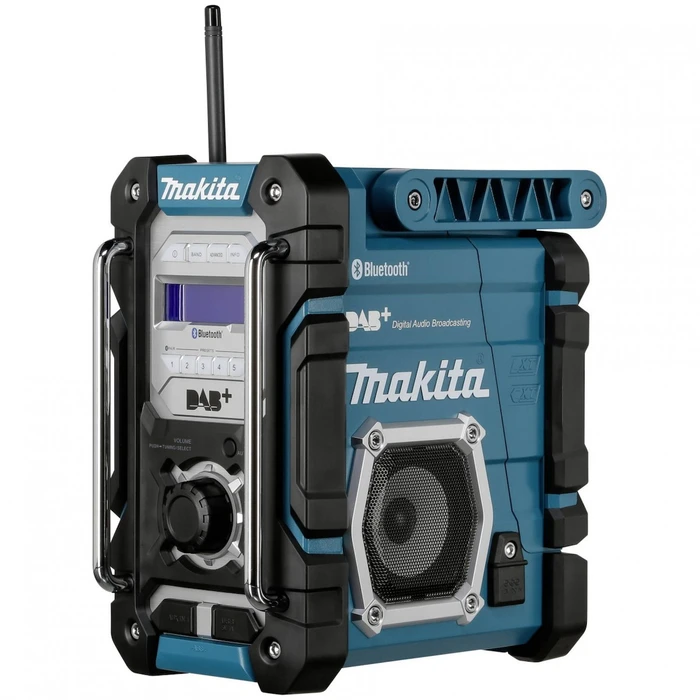 Makita DMR112 Επιτραπέζιο Επαναφορτιζόμενο Ραδιόφωνο DAB+ με Bluetooth - Μπλε