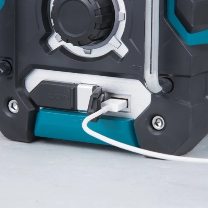 Makita DMR112 Επιτραπέζιο Επαναφορτιζόμενο Ραδιόφωνο DAB+ με Bluetooth - Μπλε