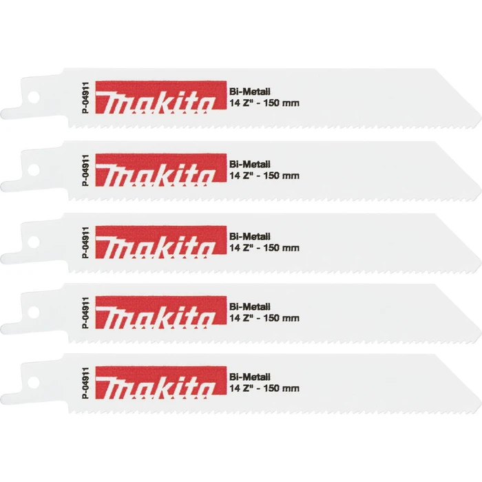 Makita Reciprocating Saw Blades 150 mm - 5 pcs (P-04911)