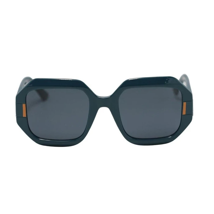 Karl Lagerfeld Γυναικεία Γυαλιά Ηλίου με Πράσινο Κοκκάλινο Σκελετό και Γκρι Φακό KL6124S-400