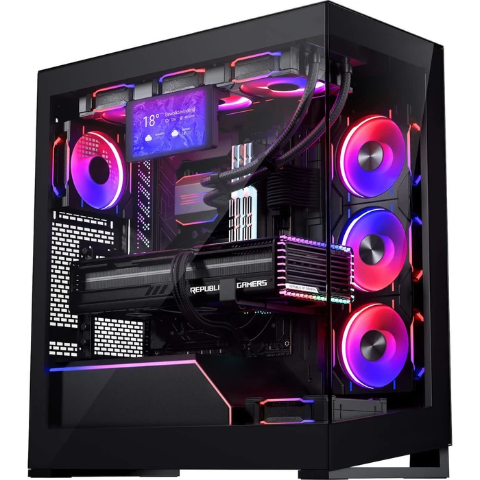 Phanteks 5,5" Hi‑Res Universal Display Μαύρο - Οθόνη 5,5" για Κουτιά PC (PH-HRLCD_BK01)