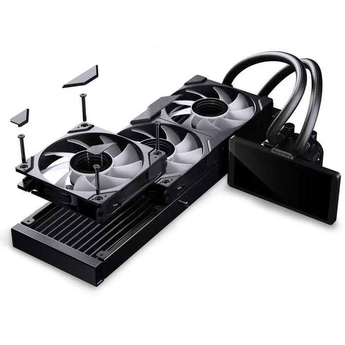 Phanteks Glacier One 360M25 LCD Black – AIO CPU Liquid Cooler