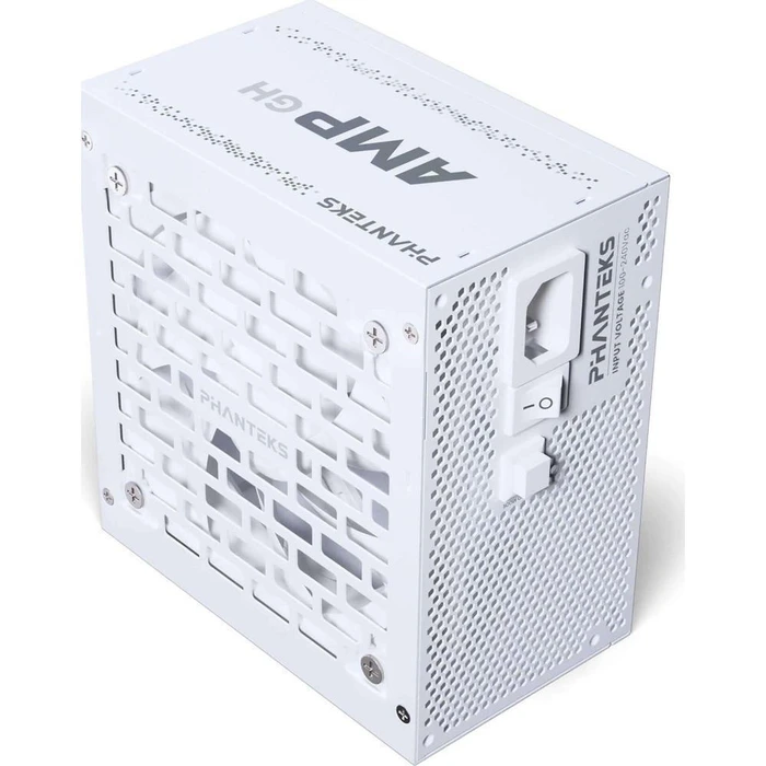 Phanteks AMP GH 850W ATX 3.1 Full Modular 80 Plus Gold White (1×12‑pin High Power GPU, 3×PCIe)