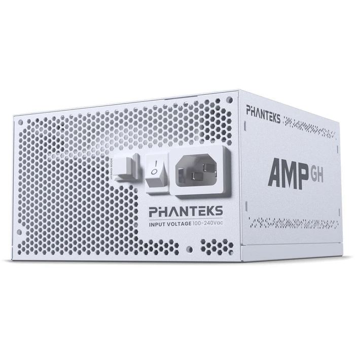 Phanteks AMP GH 750W ATX 3.1 Full Modular 80 Plus Gold Power Supply - White (PH-P750GH_WT01_EU)