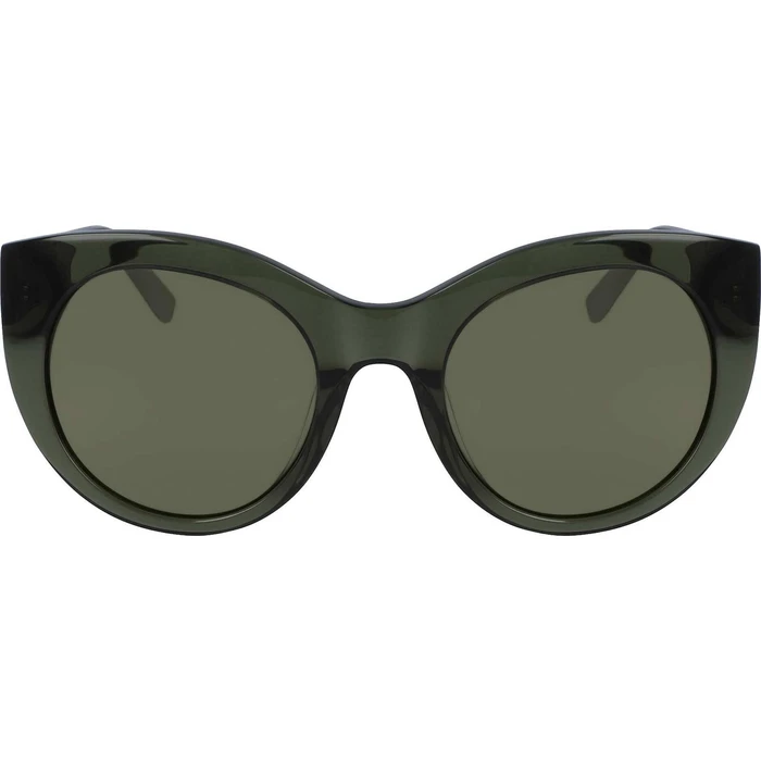 DKNY Γυναικεία Γυαλιά Ηλίου με Πράσινο Κοκκάλινο Σκελετό και Πράσινο Φακό DK517S-300