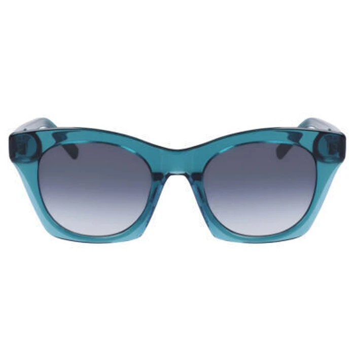 DKNY Γυναικεία Γυαλιά Ηλίου με Μπλε Κοκκάλινο Σκελετό και Μπλε Ντεγκραντέ Φακό DK541S-430