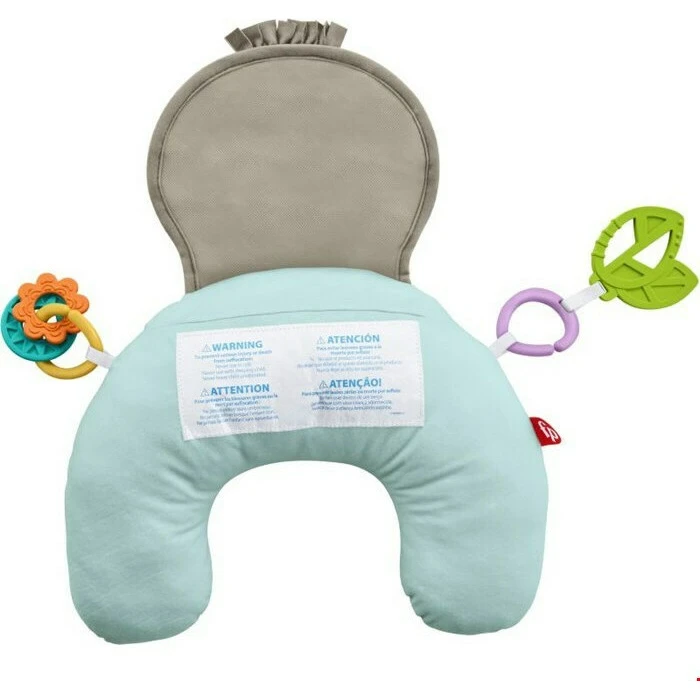 Fisher-Price Musical Sloth Tummy Wedge Pillow with Vibration GRR01