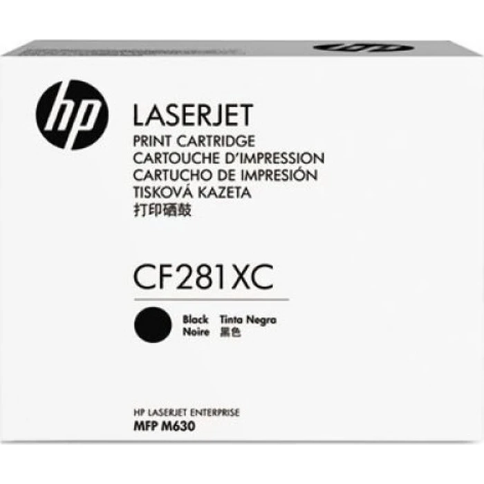 HP 81X Black High Yield Toner Cartridge (CF281XC) - CONTRACT