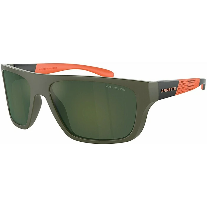 Arnette Hijiki Ανδρικά Γυαλιά Ηλίου με Μαύρο Κοκκάλινο Σκελετό και Πράσινο Φακό AN4330 28546R