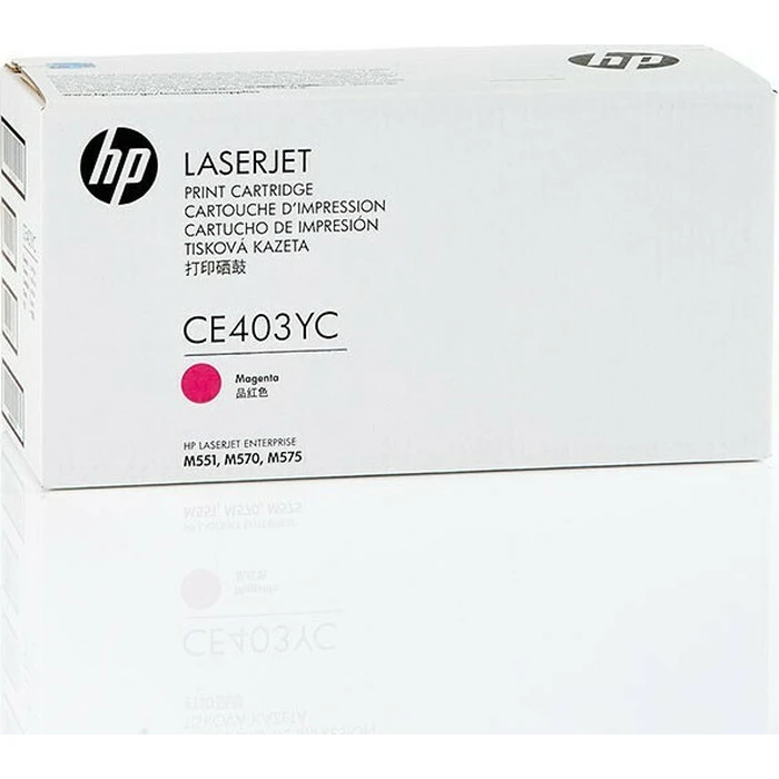 HP συμβατό cartridge No 507Y Magenta (CE403YC)