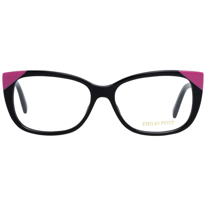 Emilio Pucci Optical Frame Γυναικείος Κοκκάλινος Σκελετός Γυαλιών Πεταλούδα Μαύρος EP5117 005