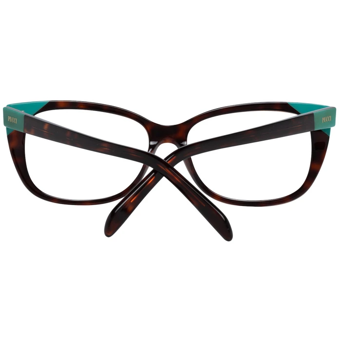 Emilio Pucci Optical Frame Γυναικείος Κοκκάλινος Σκελετός Γυαλιών Cat Eye Καφέ EP5117 056