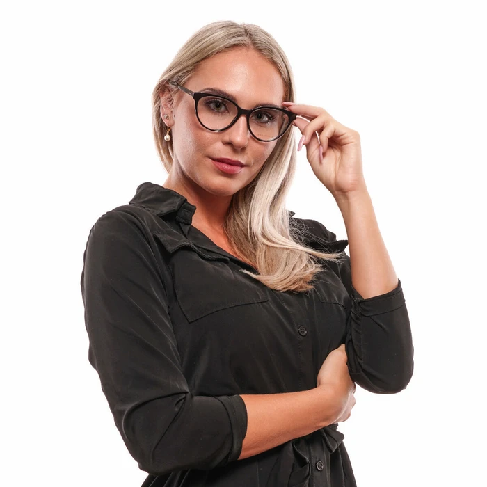 Emilio Pucci Γυναικείος Κοκκάλινος Σκελετός Γυαλιών Πεταλούδα Μαύρος EP5129 003