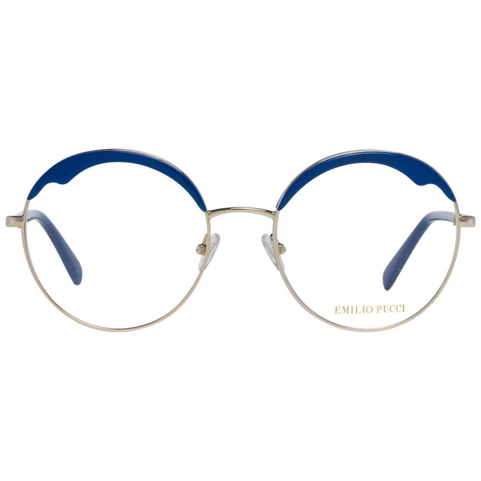 Emilio Pucci Optical Frame Γυναικείος Μεταλλικός Σκελετός Γυαλιών Μπλε EP5130 032