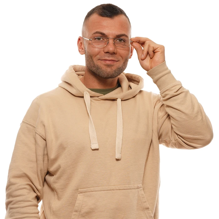 Omega Ανδρικός Μεταλλικός Σκελετός Γυαλιών Ασημί OM5011 032