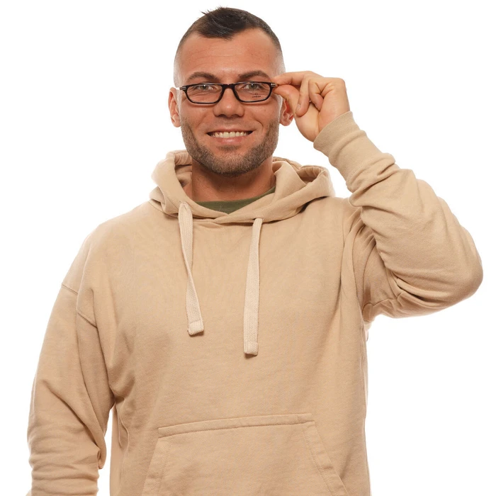 Omega Ανδρικός Σκελετός Γυαλιών Καφέ Ταρταρούγα OM5012 052