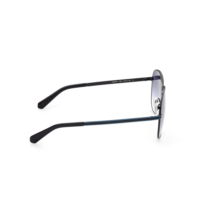 Guess Ανδρικά Γυαλιά Ηλίου με Μαύρο Μεταλλικό Σκελετό GU00027 02W