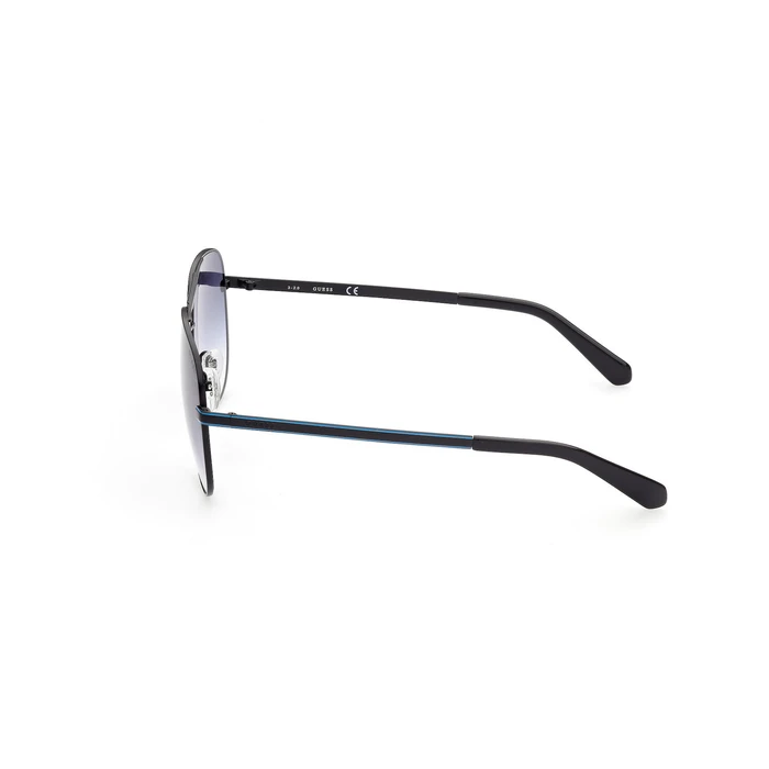 Guess Ανδρικά Γυαλιά Ηλίου με Μαύρο Μεταλλικό Σκελετό GU00027 02W