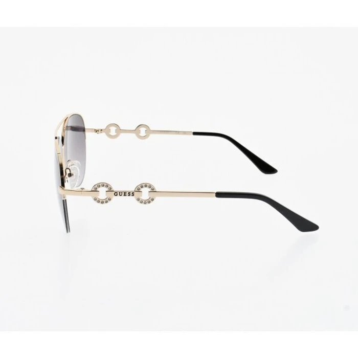 Guess Γυναικεία Γυαλιά Ηλίου με Χρυσό Μεταλλικό Σκελετό και Γκρι Ντεγκραντέ Φακό GF6171 32B