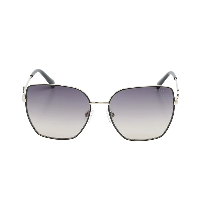Guess Γυναικεία Γυαλιά Ηλίου με Χρυσό Μεταλλικό Σκελετό και Μωβ Ντεγκραντέ Φακό GF6183 32B