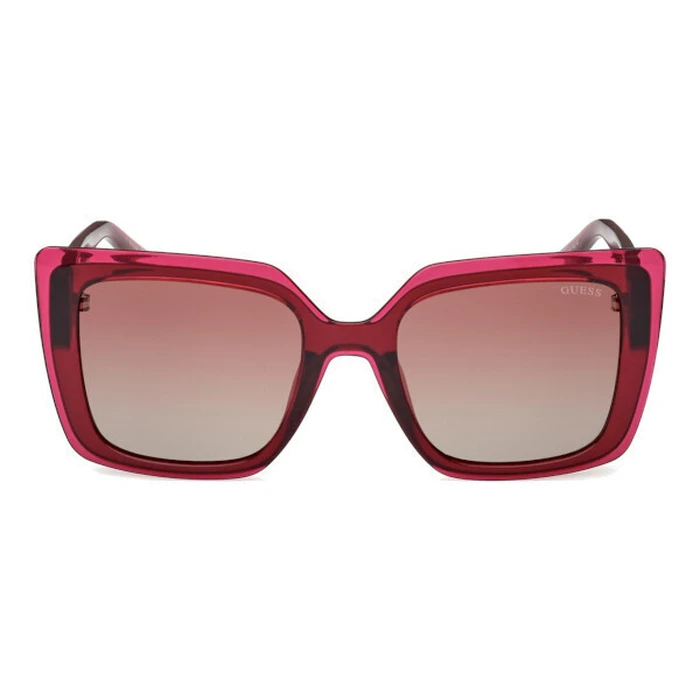Guess Γυναικεία Γυαλιά Ηλίου με Μπορντό Κοκκάλινο Σκελετό και Μπορντό Ντεγκραντέ Φακό GU7908 69T