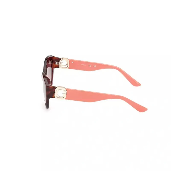 Guess Γυναικεία Γυαλιά Ηλίου με Καφέ Ταρταρούγα Κοκκάλινο Σκελετό και Καφέ Ντεγκραντέ Φακό gu00104 52f