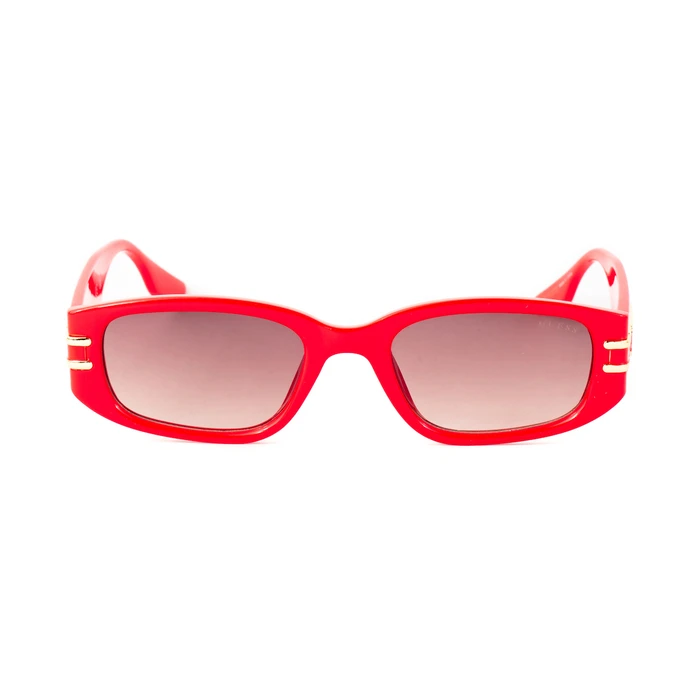 Guess Γυναικεία Γυαλιά Ηλίου με Κόκκινο Κοκκάλινο Σκελετό και Κόκκινο Ντεγκραντέ Φακό GO00071 66F