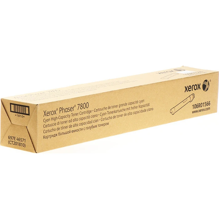 Xerox Cyan Toner Phaser 7800 HC 106R01566