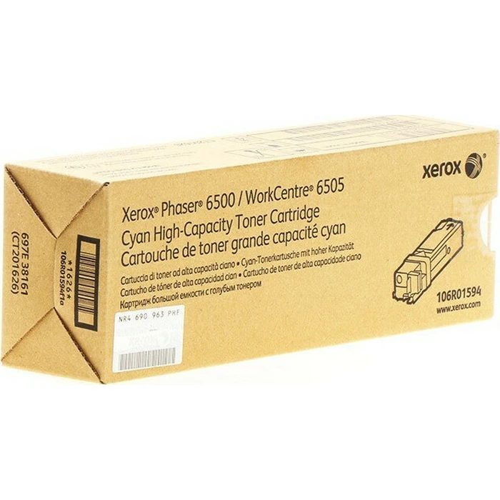 Xerox Toner Printer Cyan High Capacity 2500 Pages