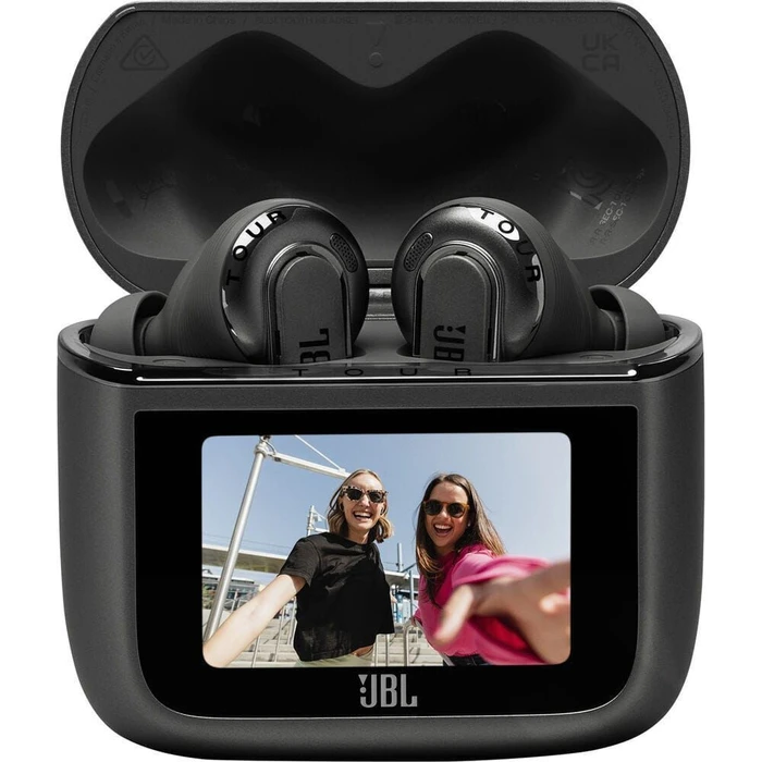 JBL Tour Pro 3 In-ear Bluetooth Handsfree Ακουστικά με Αντοχή στον Ιδρώτα και Θήκη Φόρτισης Μαύρα
