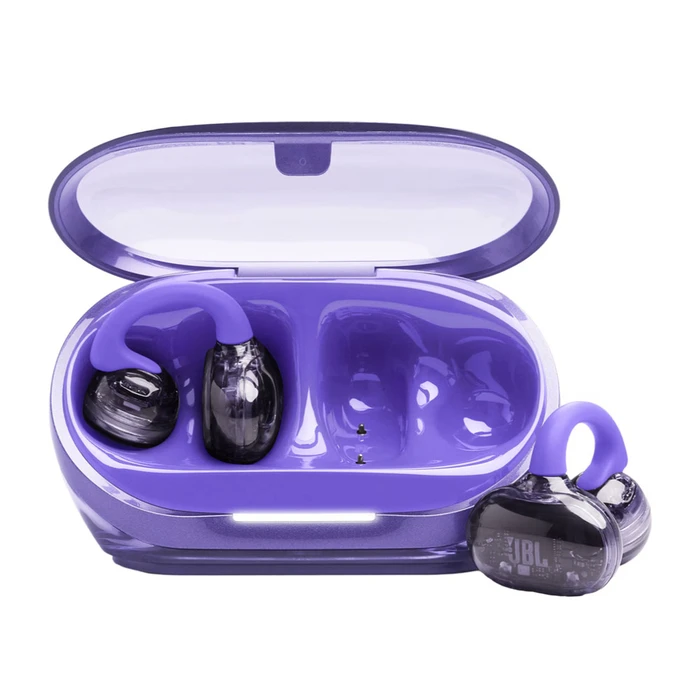 JBL Soundgear Clips Open‑Ear Bluetooth Handsfree (Ghost Purple)