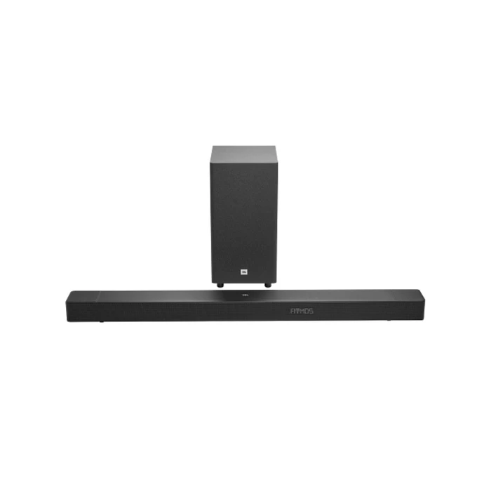 JBL JBLSB595BLKEP Cinema 3.1.2 Channel Soundbar with Wireless Subwoofer - Black (JBL Harman)