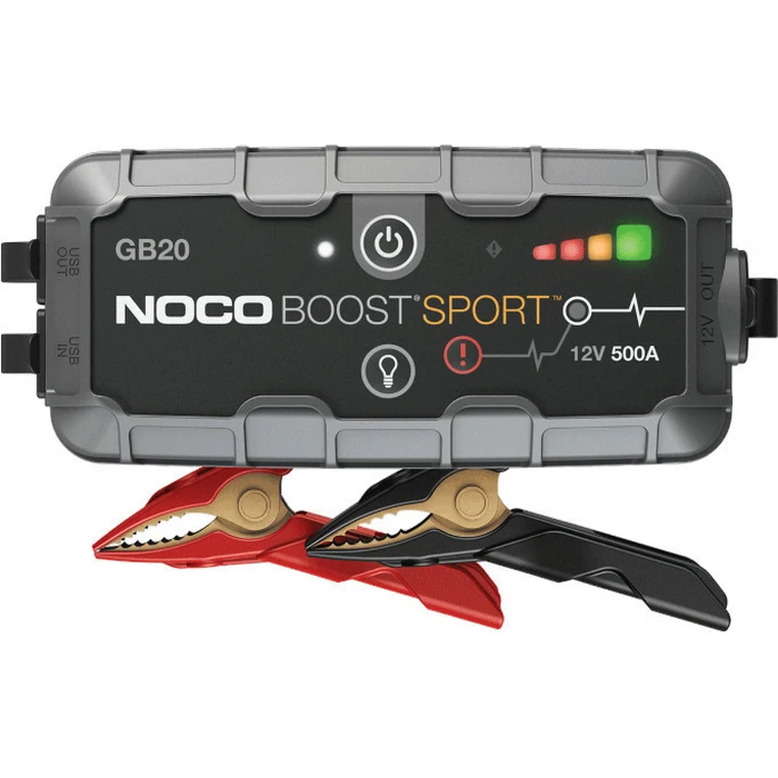 NOCO GB20 Boost Sport Φορητός Εκκινητής Μπαταρίας 12V 500A με Φακό, Power Bank / USB