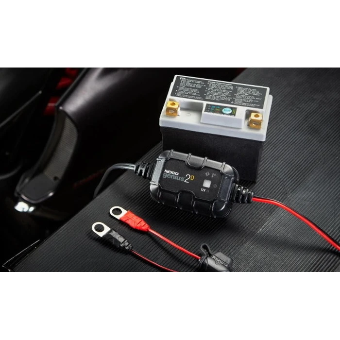 NOCO Genius 2D Direct-Mount 2A 12V Battery Charger & Maintainer (GENIUS2DEU)