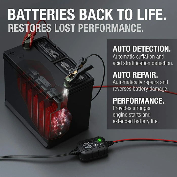 NOCO Genius2EU 2A Battery Charger & Maintainer 6/12V