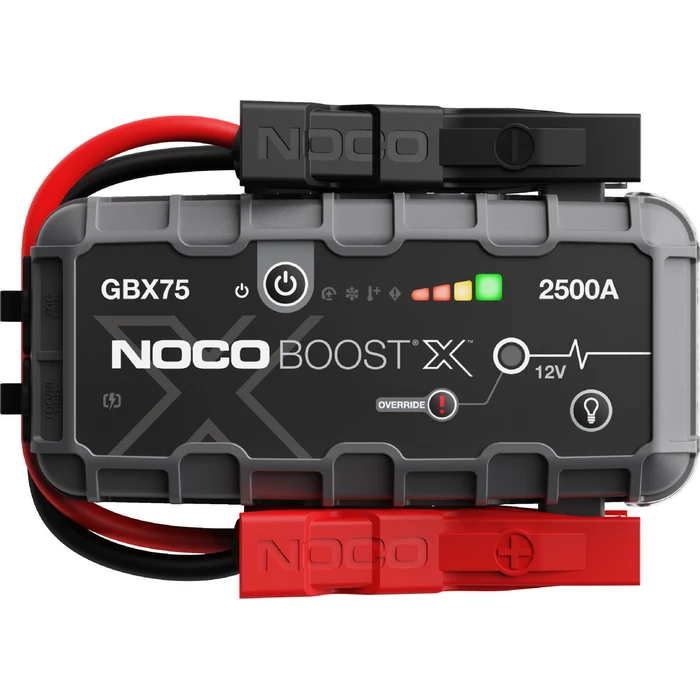NOCO GBX75 Boost X 12V 2500A Portable Jump Starter with Power Bank, 60W USB‑C PD and 400‑lumen LED Flashlight