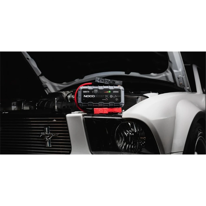 NOCO GBX75 Boost X 12V 2500A Portable Jump Starter with Power Bank, 60W USB‑C PD and 400‑lumen LED Flashlight