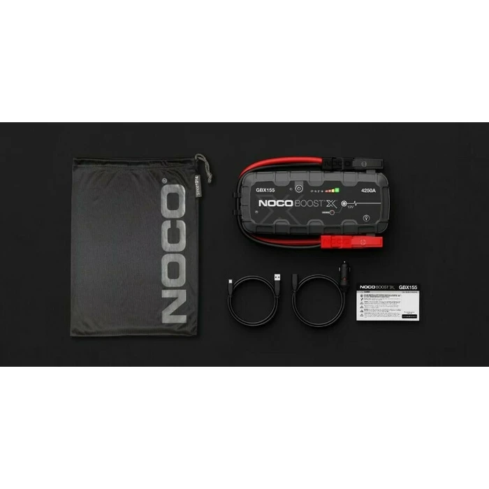 Noco GBX155 Boost X Φορητός Εκκινητής Μπαταρίας Αυτοκινήτου & Μοτοσυκλέτας 4250A με Power Bank / USB / Φακό 12V