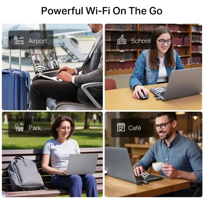 TP-LINK Archer TBE230U Αντάπτορας Δικτύου USB Wi‑Fi 7 3600Mbps