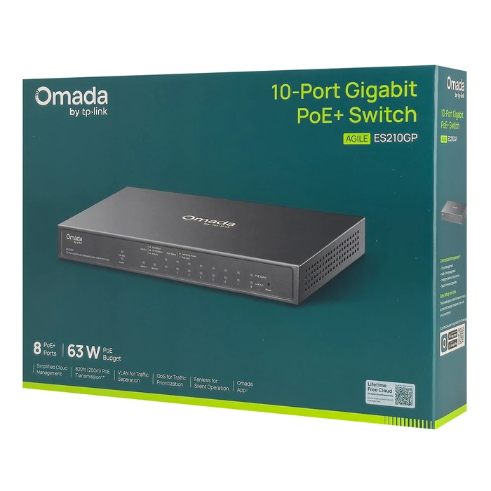 TP-Link Omada Agile Διακόπτης ES210GP