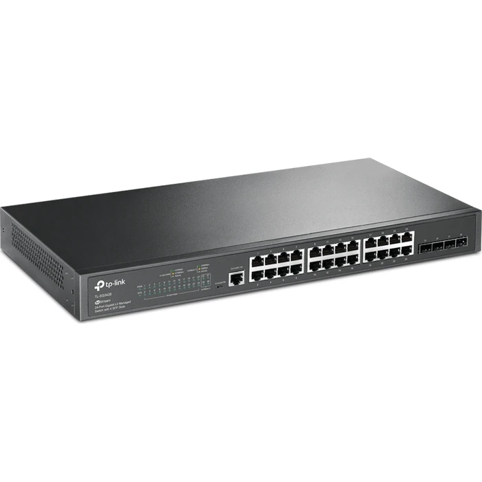 TP-LINK TL-SG3428 v1 Διαχειριζόμενο L2 Switch 24 Θύρες Gigabit + 4 SFP
