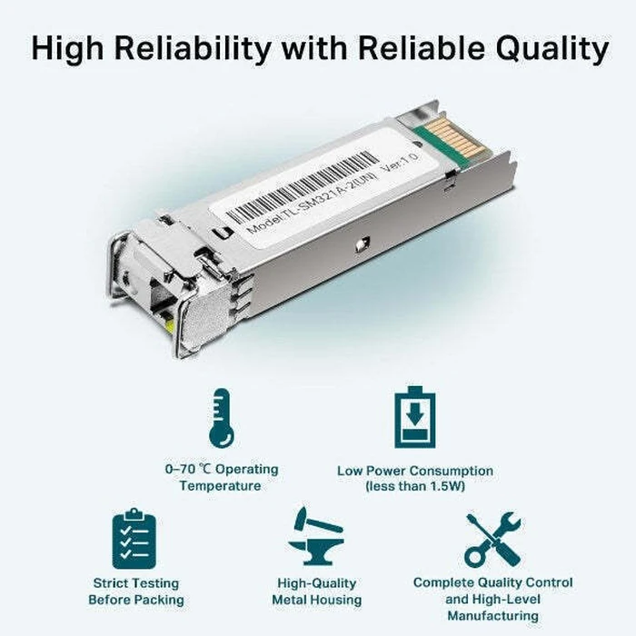 TP-LINK SFP Transceiver TL-SM321A-2 — Οπτικός Transceiver SFP (Single-mode, BX, LC)