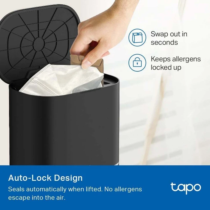 TP-Link Tapo Robot Vacuum Disposable Dust Bag (5 Pcs) for RV50 series (TAPO RVA210) (TPTAPO-RVA210)