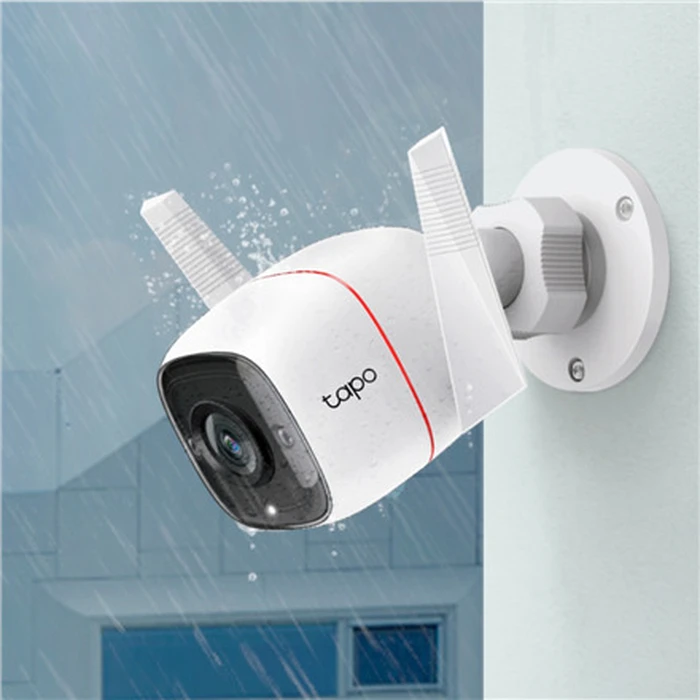 TP‑LINK Tapo C310 v3 Εξωτερική IP Κάμερα Παρακολούθησης Wi‑Fi 3MP Full HD+ με Χρώμα Νυχτερινής Όρασης, IP66