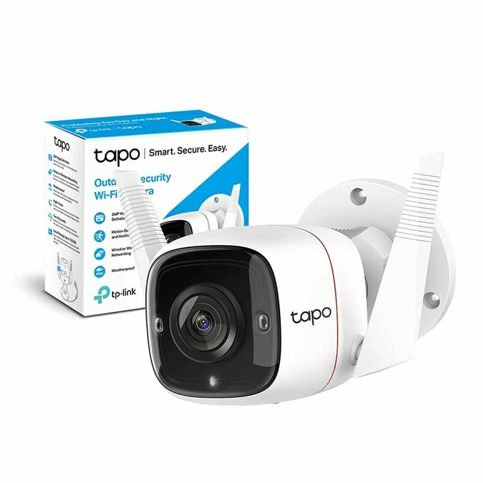 TP‑LINK Tapo C310 v3 Εξωτερική IP Κάμερα Παρακολούθησης Wi‑Fi 3MP Full HD+ με Χρώμα Νυχτερινής Όρασης, IP66